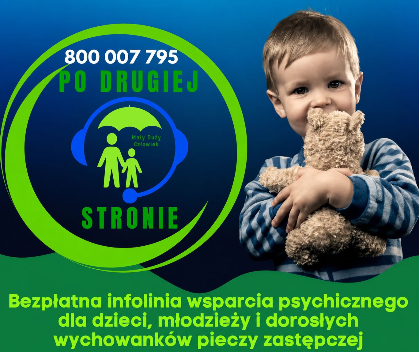 Plakat: Infolinia Po Drugiej Stronie